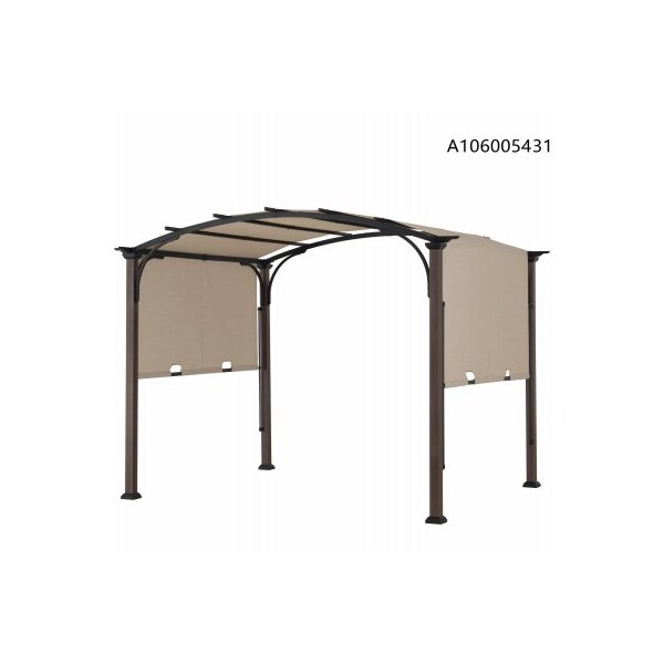 Sunjoy Group Intl Pte Ltd 9x11 Domed Top Pergola A106005431 Zoro